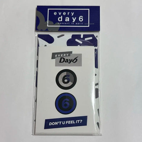 Bộ nhãn dán MD buổi hòa nhạc EDESIX tháng 4 của DAY6