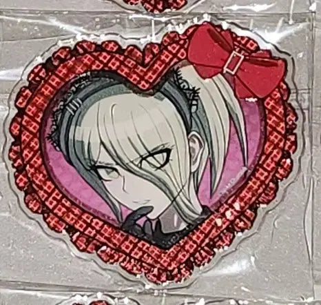 Tojo Kirumi New Danganronpa ND Heart Acrylic Badge