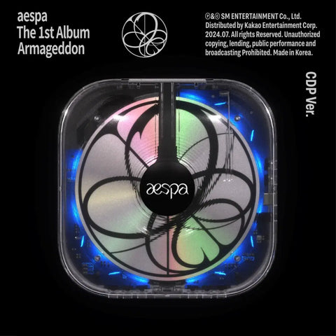 aespa Armageddon CDP full box, like-new, only opened