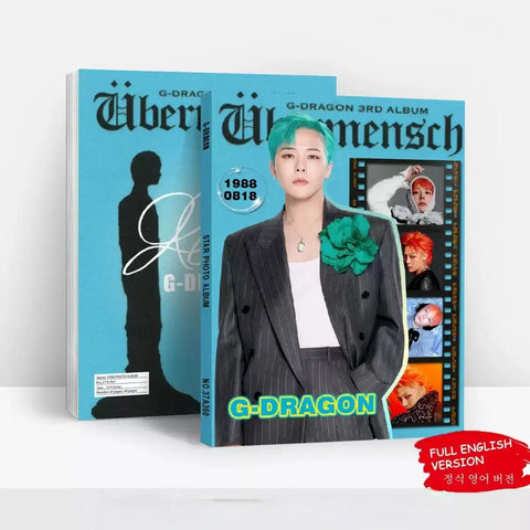 Sách ảnh chất lượng cao của G-Dragon gồm 80 trang
