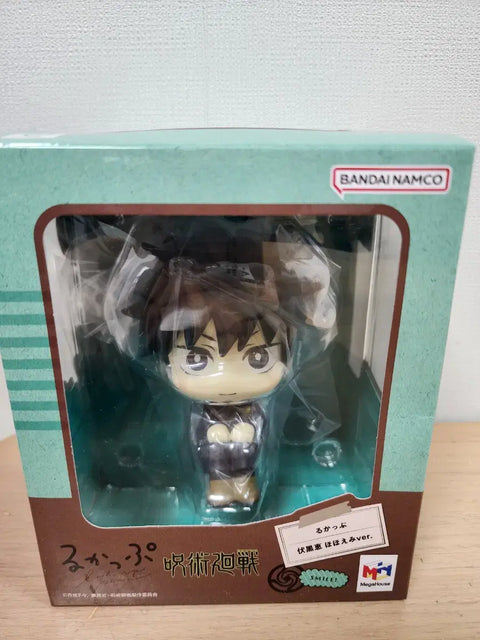 Look up Jujutsu Kaisen Megumi figure, includes cushion.