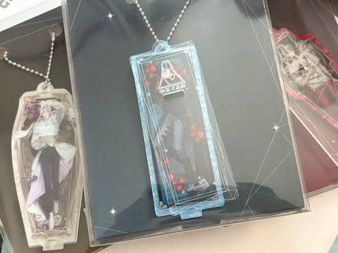 Ace Estate March Number Acrylic Keyring Luca, Til, Ivan