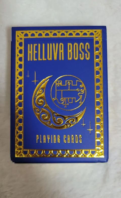 Selling Helluva Boss playing cards.