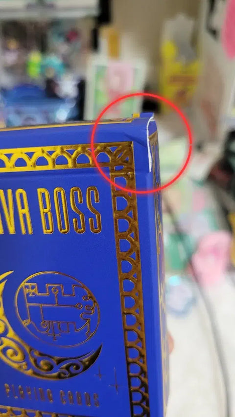 Selling Helluva Boss playing cards.