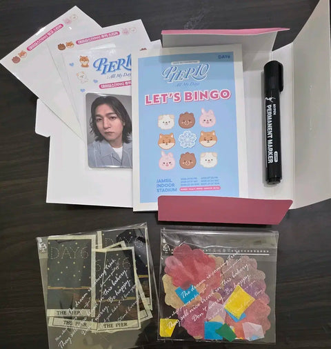 Trao đổi/Bán thẻ ảnh gây quỹ cho buổi họp mặt người hâm mộ DAY6 Confetti Bingo