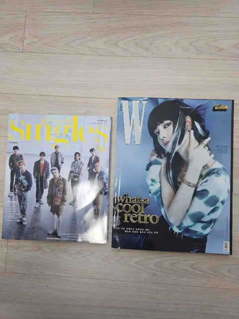Bộ ảnh nhóm tạp chí SKZ Stray Kids, đĩa đơn W New Books Bundle