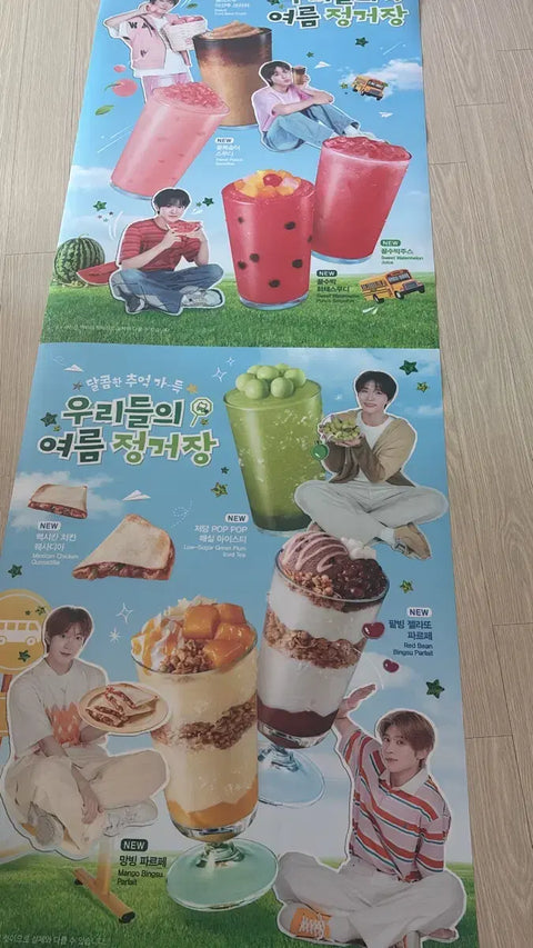 NCT Wish Mega Coffee banner