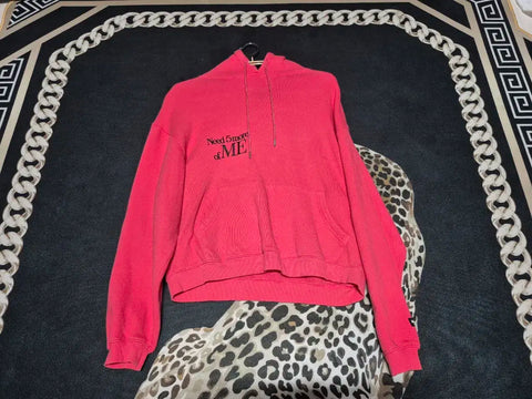 Áo hoodie Mischief 22 S/S Fuchsia Slogan size M
