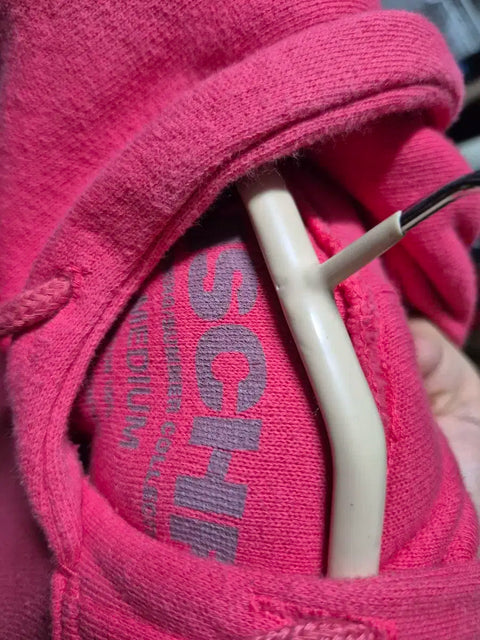 Áo hoodie Mischief 22 S/S Fuchsia Slogan size M