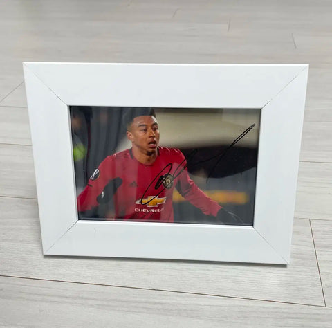 Jesse Lingard Autographed Photo