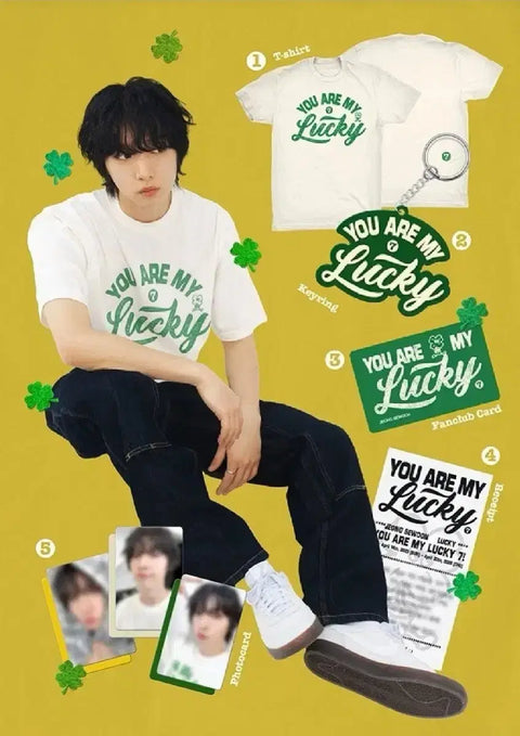 Jeong Sewoon Lucky 7th Official Unopened Fan Club Kit Transfer