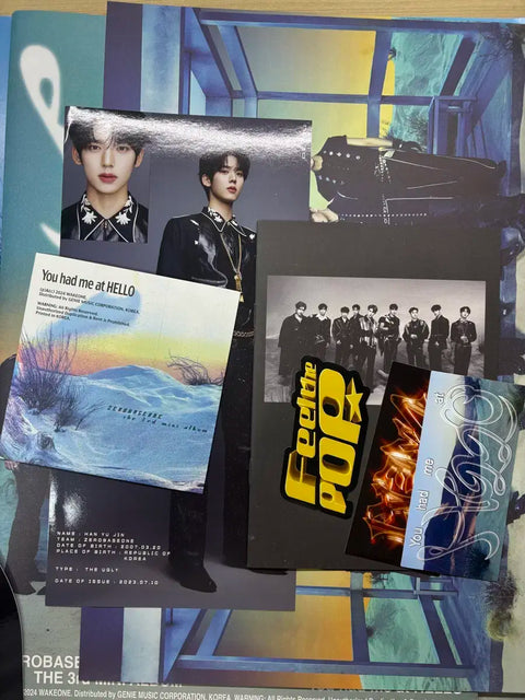 ZB1 Park Gunwook Solar opening album