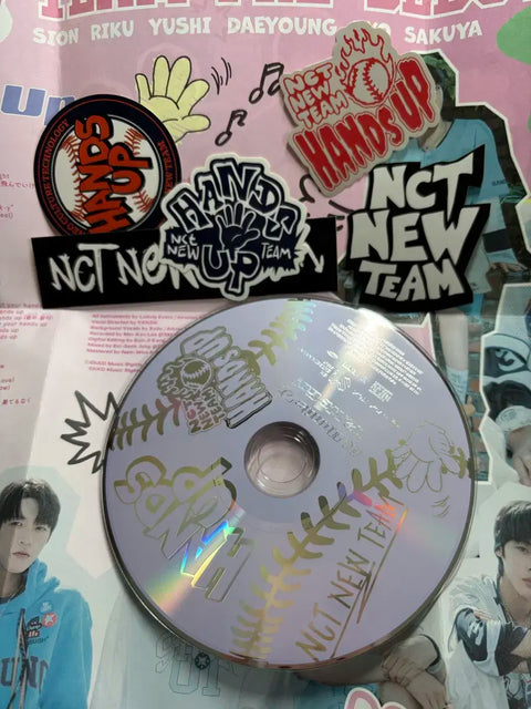 NCT WISH Hands Up A, B version