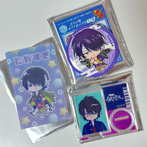 Thẻ Acrylic Gintama Takasugi Shinsuke San-Zet, Acrylic San-Zet, Huy hiệu lon
