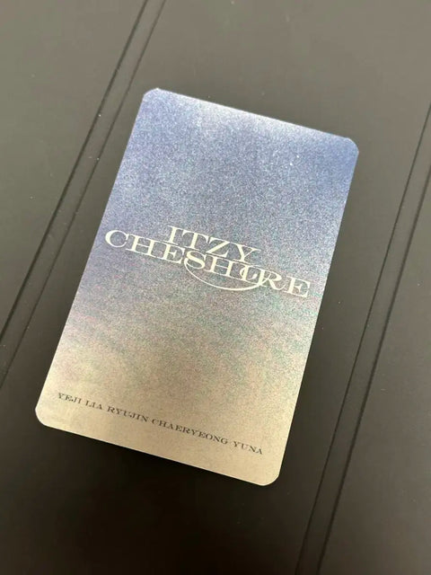 Itzy Yeji Fansign Photocard