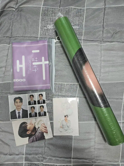 Shipping included, Um Tae-goo fan meeting postcard, slogan, Subway poster
