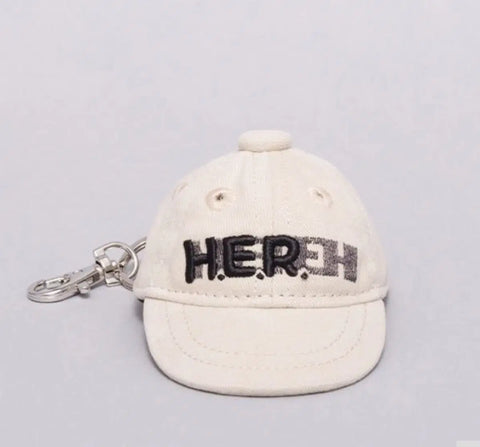 IU Her Concert Hat Keychain Beige