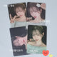 IVE Wonyoung Empathy Attitude Loved Outfit Unreleased Photo Card, Lucky Draw, Special Gift, Album Photo Card