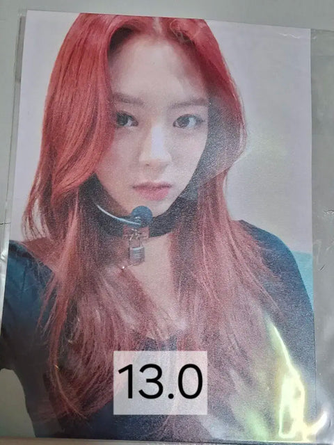 ITZY Yuna DALLA DALLA Fansign Printed Photo