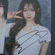 TripleS Hayeon đã ký bưu thiếp vé vào buổi hòa nhạc bưu thiếp quà tặng Wave