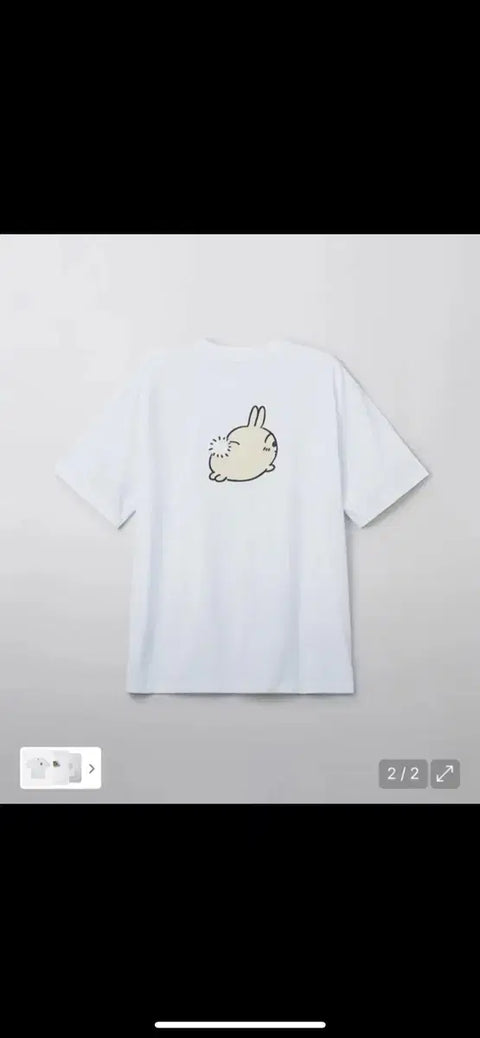 Áo thun SPAO hình thỏ nhỏ dễ thương cỡ XL