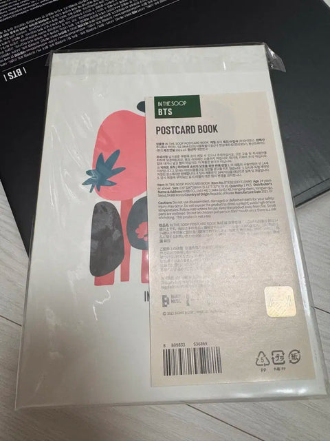 BTS In the Soop Postcard Book Unopened