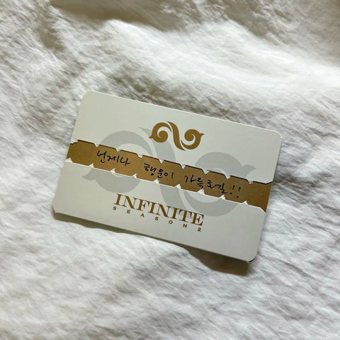 Infinite Kim Sungkyu Last Romeo photocard