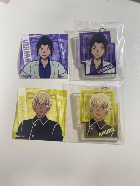 Bộ móc khóa Acrylic Thám tử lừng danh Conan Uehara Yui Amuro Tooru
