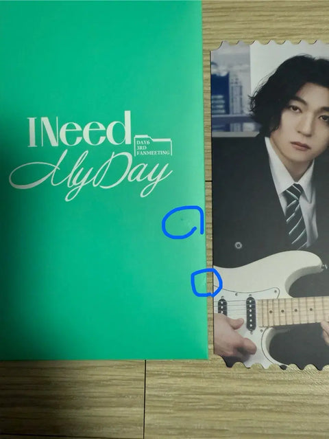 Bộ vé tham dự buổi họp mặt người hâm mộ DAY6 2024 I Need My Day