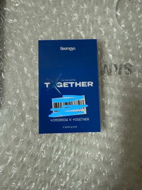 TXT popup online purchase benefit Beomgyu transfer