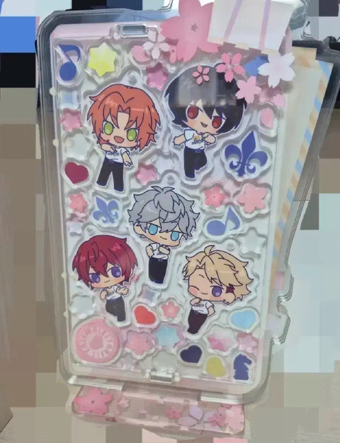 Ensemble Stars! Chinese Ensemble Stars! Bộ giá đỡ Acrylic hình lon kẹo Knights