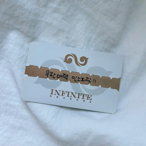 Infinite L Kim Myungsoo Last Romeo photocard
