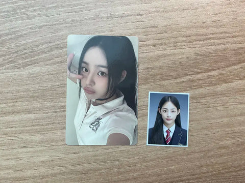 NewJeans Minji Get Up photocard + ID photo