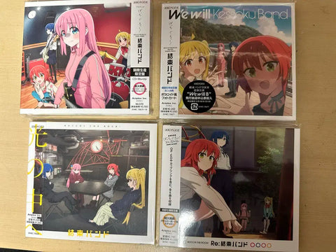 Bocchi the Rock! Kessoku Band First Press Album Bundle