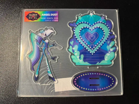 Hazbin Hotel Angel Dust Pride Acrylic Stand