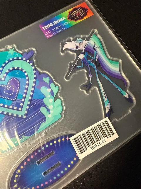 Hazbin Hotel Angel Dust Pride Acrylic Stand