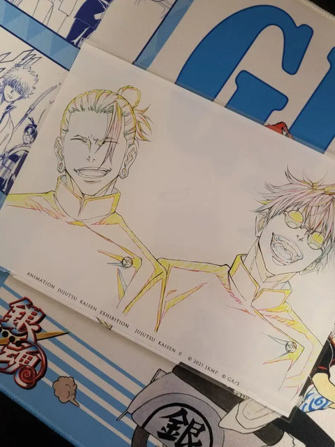 Jujutsu Kaisen 0 Exhibition Gojo Satoru Geto Suguru Original Art Acrylic Panel