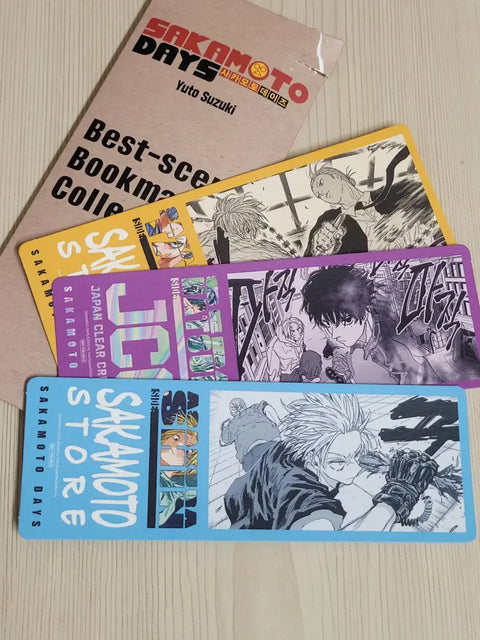Sakamoto Days manga volume 20 bookmark特典 A set transfer