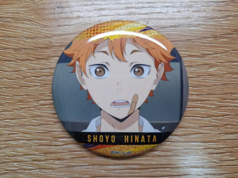 Haikyu Hinata Shoyo can badge sale/transfer badge.