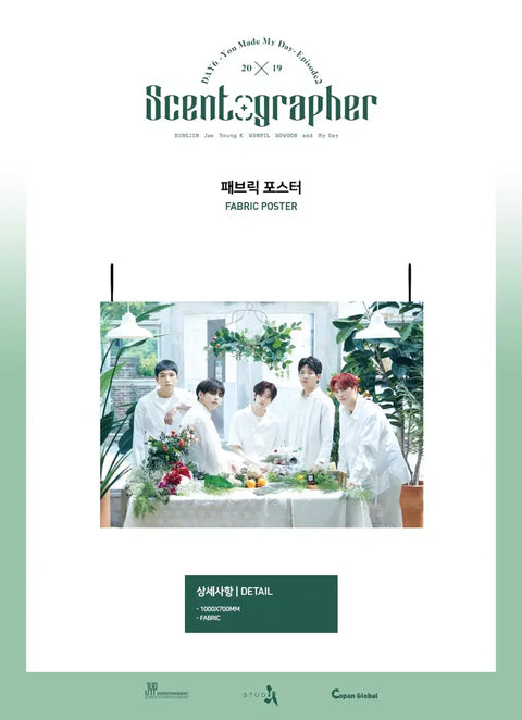 DAY6 2nd Fan Meeting Sentographer MD Fabric Poster YMMD Goods
