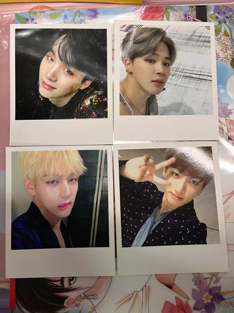 Selling Wings album photocards, completing the Dragon Ball collection.