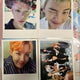 Selling Wings album photocards, completing the Dragon Ball collection.