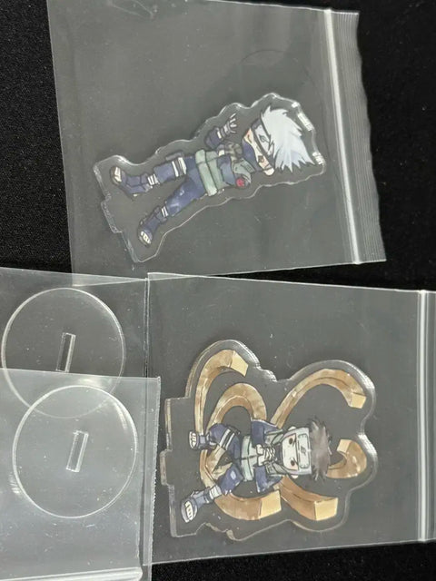 Naruto Kakashi Tenzo Yamato Petit Acrylic Fake Replica