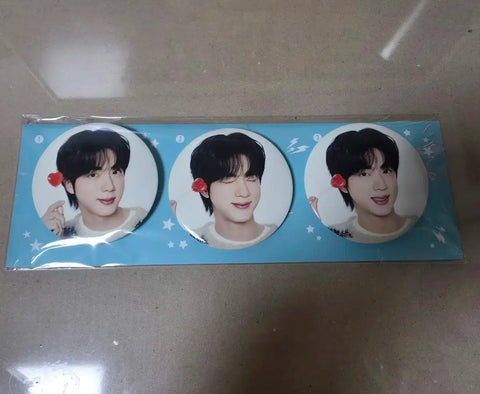 Bộ huy hiệu ảnh BTS Jin RUNSEOKJIN TOUR