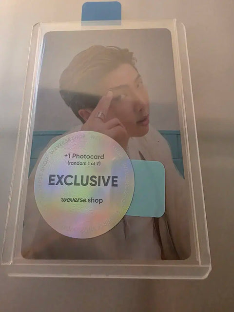 BTS RM Namjoon PTDA album Weverse USA benefit EXCLUSIVE including sticker
