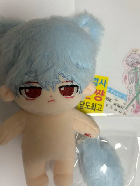 Gintama Gintoki Thuộc tính búp bê bông Gin dâu 15cm