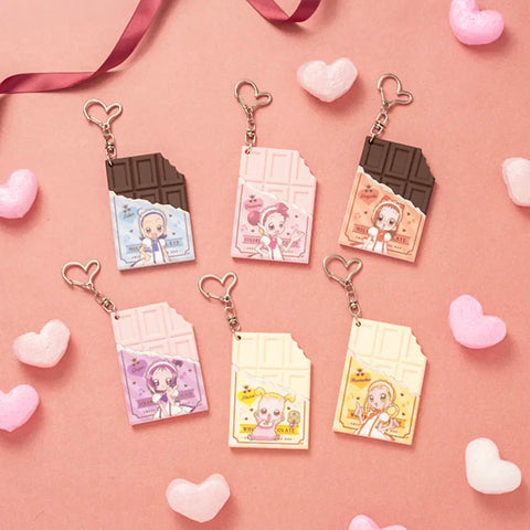 Magical DoReMi official goods Ojajamajo DoReMi chocolate rubber keychain