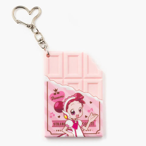 Magical DoReMi official goods Ojajamajo DoReMi chocolate rubber keychain