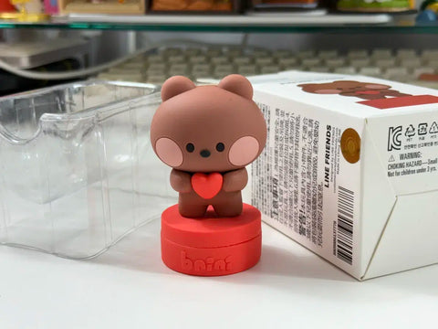 LINE FRIENDS Figure Stamp Bruni