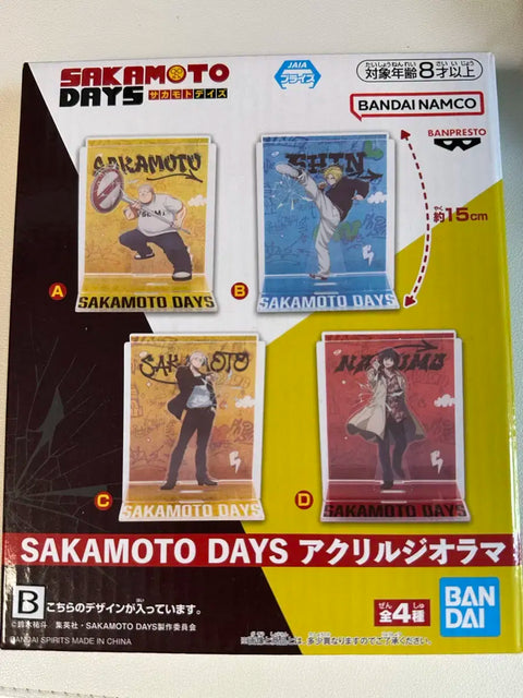 Sakadei Acrylic Diorama Asakura Shin Sakamoto Days Shin Acrylic